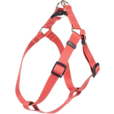 Image de Flamingo Harnais Chien Step&amp;Go Noekie Orange M pour Réglable en continu avec Boucle à clic Anti Traction A:35 60cm B:35 x 20mm 2mm