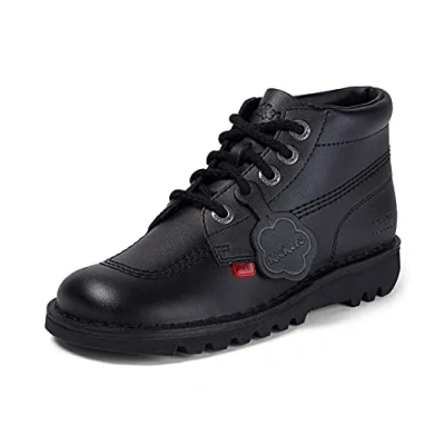 Image de Kickers Kick Hi C, Bottes Classiques femme, Noir (Black), 42 EU