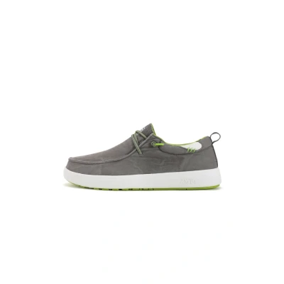 Image de Walk in Pitas Biarritz Baskets basses, Taille: 43, Grey Coton