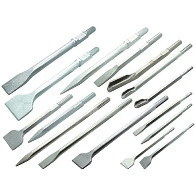 Image de Heller Tools 233767 2511 Ciseau pointu en SDS Max, Argent, 280 mm, Set de 5 Pièces