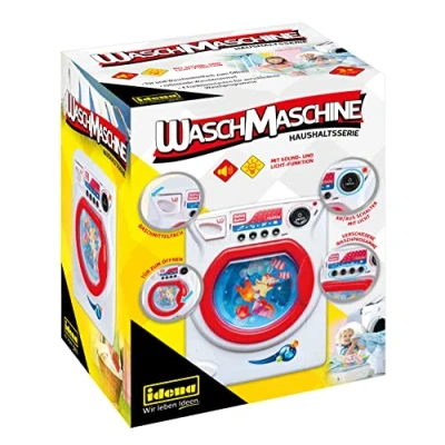 Image de Idena 40469 Machine à Laver pour Enfants avec Effets sonores et Lumineux, 40469, Multicolore, s