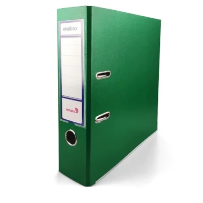 Image de Netuno 1x classeur à anneaux vert A4 mécanisme 2 8cm plastique éco d&#039;école pour documents de format levier bureau maison