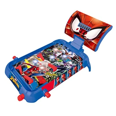 Image de Flipper Électronique SpiderMan avec effets lumineux et sonores