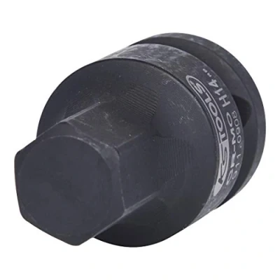 Image de KS TOOLS Clé à douille ISO 1174, DIN 3121 14,0 Acier de molybdène chrom héxagonal intérieur 911.0908
