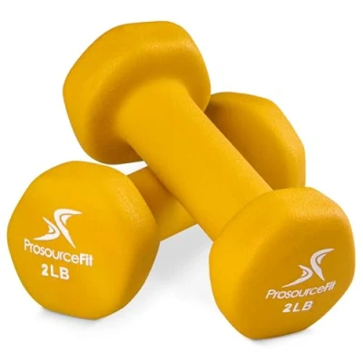 Image de ProsourceFit Neoprene Kettlebells Adulte Unisexe, Jaune, Taille Unique