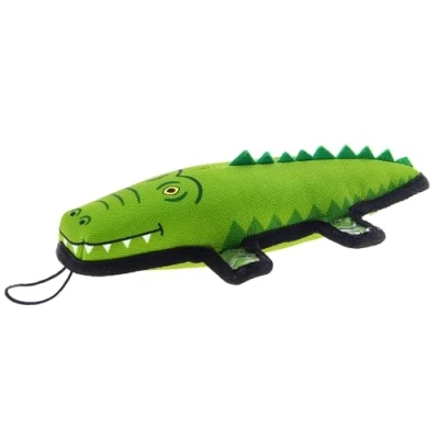 Image de FIDELAMI Peluche Diego Le Petit Crocodile pour Chiot ou petitchien