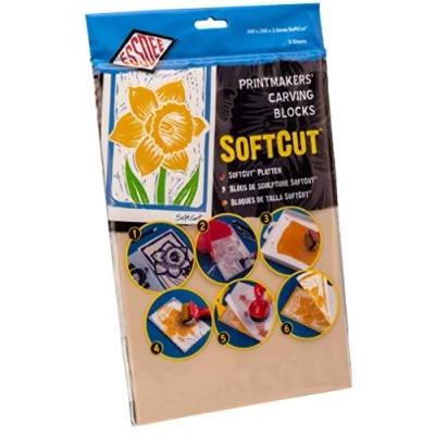Image de Empire Arts SC4 3.0/300 x 200 3 mm Softcut Impression Block Lot de 2