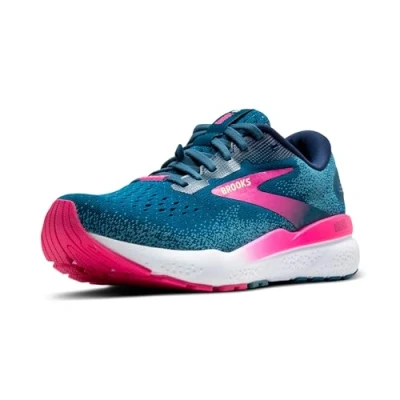 Image de Brooks Ghost 16 GTX Chaussures de running neutres, Femme, Taille: 38, Moroccan blue pink yellow Textile