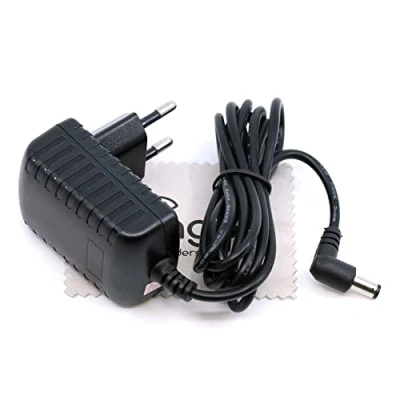 Image de Chargeur compatible avec la tondeuse à cheveux Rowenta TN4500F0, TN4500F1 TN520F1 TN5200F4 TN5200F5 TN5220F0 TN5240F0 (Remplace ZD006C050100EUE CS 100000371) chiffon de nettoyage d&#039;écran mungoo