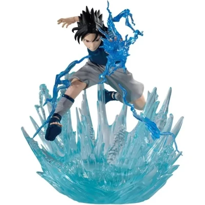 Image de Banpresto Figurine d&#039;action Sasuke Uchiha Naruto Combinaisons Battle 12 cm BP89924P Multicolore à collectionner Idéal pour les fans d&#039;Anime