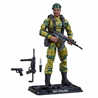 Image de G. I. Joe Hasbro Figurine Lonzo Stalker Wilkinson Retro Collection de G.I.Joe SD HSBF22355L0 Couleur