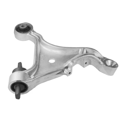 Image de MEYLE 516 050 0007/HD Bras de suspension Quality avec support en caoutchouc inférieur, Essieu avant gauche barre oscillant transversal Aluminium