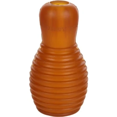 Image de Flamingo Jouet pour Chien Rubba Caoutchouc Wobbler Brun 7x7x13,7cm 100% Naturel