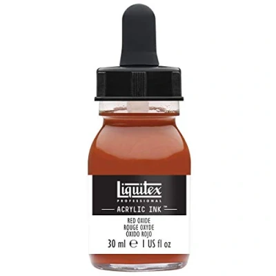 Image de Liquitex Professional Encre Acrylique Flacon Avec Pipette 30 ml Rouge De Mars