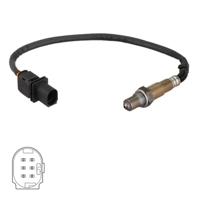 Image de DELPHI ES21118 12B1 Sonde lambda à large bande, chauffé NISSAN: Qashqai 2, Juke, Pulsar 3/5 portes