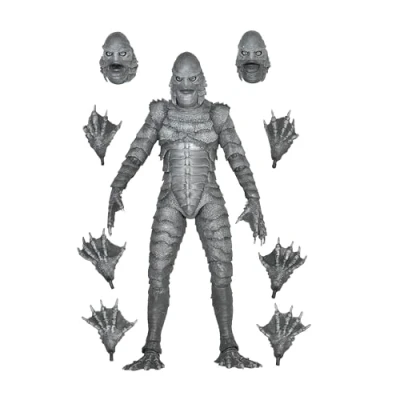 Image de NECA Ultimate Creature (b&amp;w) Fig. 18 cm from The Black Lagoon Universal Monsters