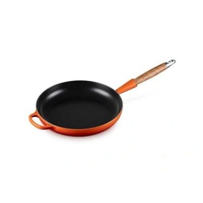Image de Le Creuset Frying Pan Signature Volcanic ø 24 cm / 1.6 Liter enamelled non stick coating