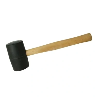 Image de Silverline 598492 Maillet caoutchouc 900 g Noir