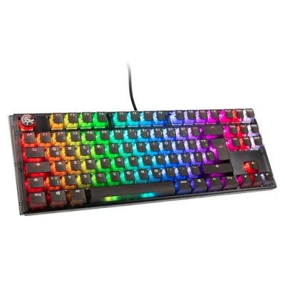 Image de Ducky One 3 Aura Black TKL Gaming Tastatur, RGB LED La est un clavier de jeu hau