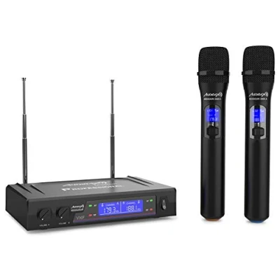 Image de Audibax Missouri 2000 Micrófono Inalámbrico Mano VHF Rango A