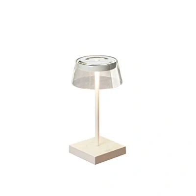 Image de Konstsmide Lampe à poser LED Scilla avec USB, blanche