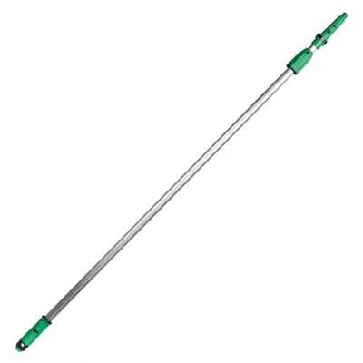 Image de Unger Perche télescopique OptiLoc 1,25 cm (compatible avec les outils de nettoyage vitres, poignée ergonomique, embout antidérapant, fermeture rotative à deux composants) EZ120