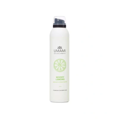 Image de Umami Exclusive Cosmetics Gel douche Woody Lemons moussant