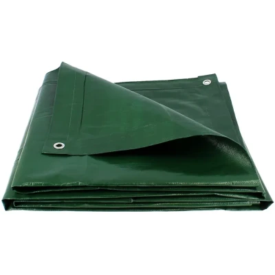 Image de Bâche de protection GT GARDEN 200 g/m² 4 x 6 mètres Vert Ultra résistante