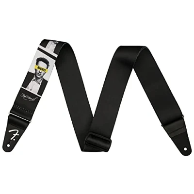 Image de Fender® »JOE STRUMMER KNOW YOUR RIGHTS STRAP« Sangle en polyester pour guitare Largeur 5 cm