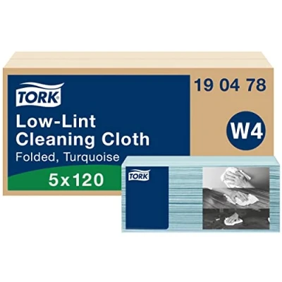 Image de Tork chiffons de Nettoyage la Fibre Pliés W4