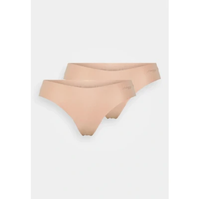 Image de Sloggi 2 PACK String, Femme, Taille: XS, Cameo brown