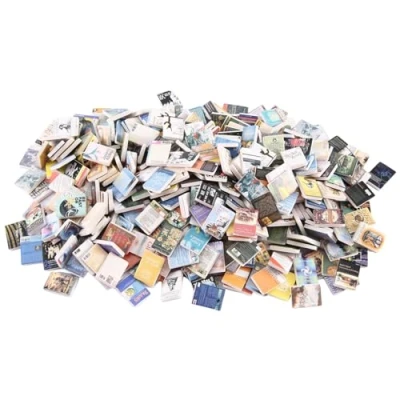Image de HiCOZZIE Livre Créatif Anti Anxiété Secouez Votre Mini Stress de Bibliothèque en Bois