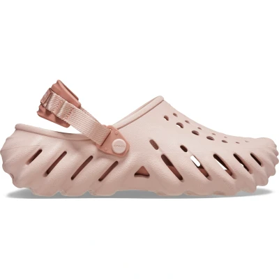 Image de Crocs ECHO Unisex Mules, Taille: 39 40, Pink clay Matière synthétique