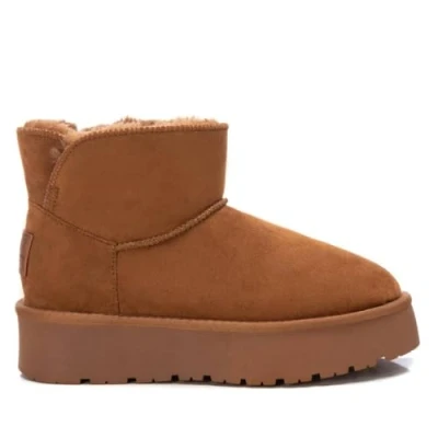 Image de XTI Boots à talons, Femme, Taille: 39, Camel Textile