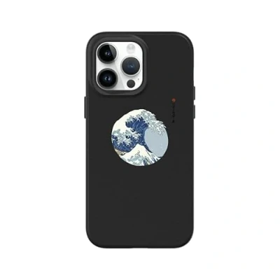 Image de RhinoShield Coque Compatible avec [iPhone 14 Pro Max] SolidSuit Fine Technologie d&#039;absorption des Chocs et Finition Premium Mate Noir [Surge]