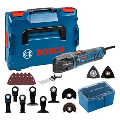 Image de Bosch 0601237000 Outil rotatif multifonction GOP 30 28 + ACC L BOXX Noir/Bleu/Blanc