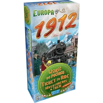 Image de ASMODEE Ticket to Ride Europe 1912 Expansion Pack (DOW720111)