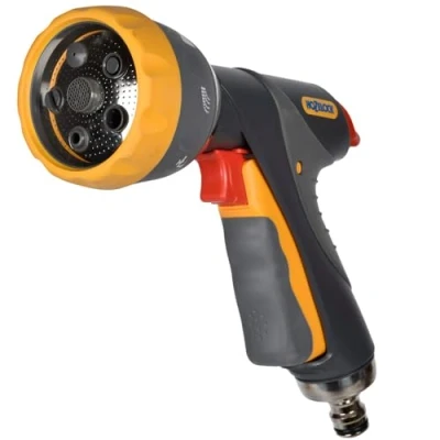 Image de HOZELOCK Pistolet d&#039;Arrosage Multi Jets Pro : pour un Usage Intensif, Tâches, Ergonomique, Confort d&#039;Utilisation et Robustesse, Vérouillable Contrôle du Débit, 7 [2694 0000]