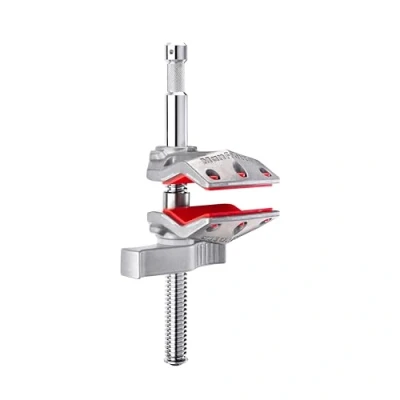 Image de Manfrotto Pince Étau 7,5 cm à Mâchoire Robuste avec Centrale Ouverture Maximale Charge Admissible 80 kg Spigot Baby 5/8″ C76CJ