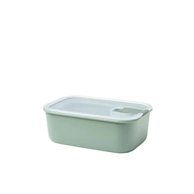Image de Mepal Boîte de conservation alimentaire EasyClip rangement avec couvercle et fermeture à pression Pour le micro ondes, four vapeur congélateur 1000 ml Nordic sage