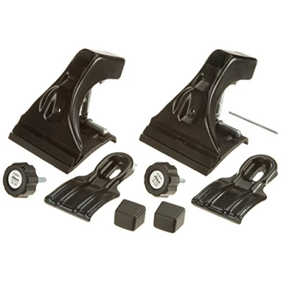 Image de Atera 081293 Porte vélos S de Base pour VW T4 2 pièces Largeur Chargement extrême, Montage Facile en 1ère 3ème Position, Marron