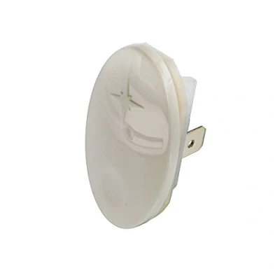 Image de Whirlpool Bouton d&#039;allumage pour cuisinière Algor/Firenzi/Ignis/Ikea/Prima/Ram Blanc