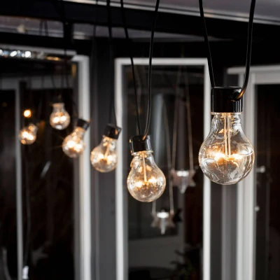 Image de Konstsmide Christmas Guirlande LED Biergarten extension, ambre