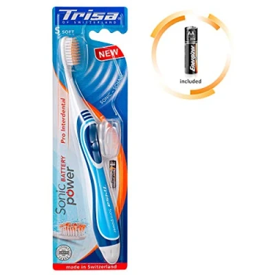 Image de Trisa Sonicpower Batterie Pro Interdental Douce