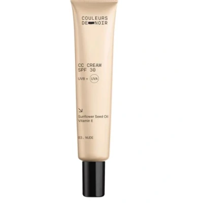 Image de Les Couleurs de Noir Crème CC Cream SPF 03 Nude 30 ml