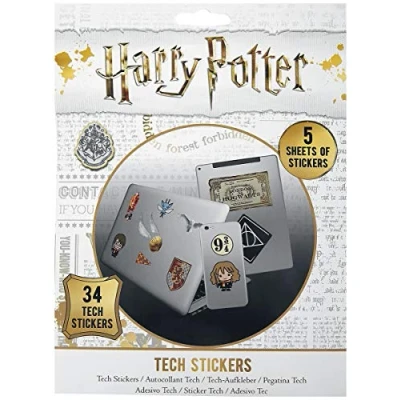 Image de Pyramid International Kit de 34 Autocollants Harry Potter, TS7407, Multicolore, Extra Large