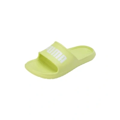Image de Puma Unisex Divecat V2 Lite Tongs, Lime Sheen White, 40.5 EU