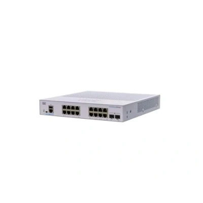 Image de Cisco Commutateur Intelligent Business CBS250 16T 2G 16 Ports GE SFP 2x1G Garantie Limitée à Vie (CBS250 2G)