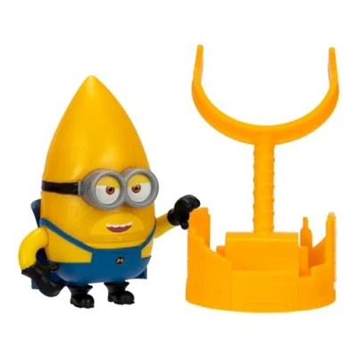 Image de Minions Despicable Me 4 Launch and Crash Mega Gus Action Figure Into The Scene from His Launcher Collect All 5 Different with A Play Feature Accessories