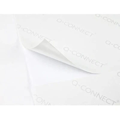 Image de q connect kf15386 étiquette adhésive taille 38,1 x 21,2 mm photocopieur laser ink jet boîte avec 100 feuilles DIN A4